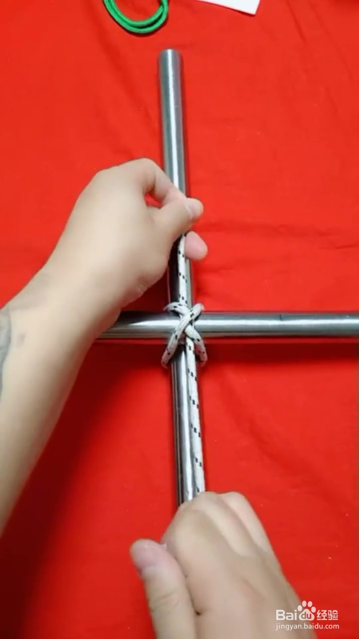 制作十字横梁结的小妙招