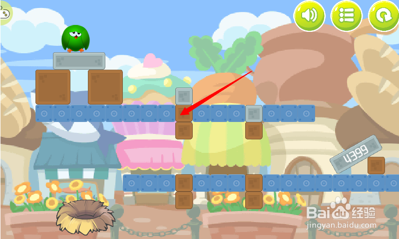 小游戏泡泡鸟历险记4第5关