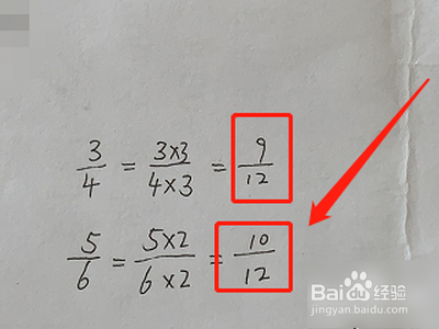 分子和分母不同怎么比较大小?