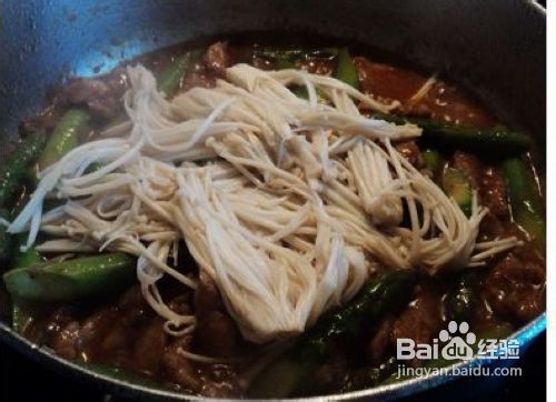 辣蟹酱炒芦笋肉丝