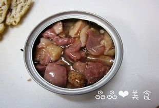 罐头食品做美食——鸡肉蘑菇炒面
