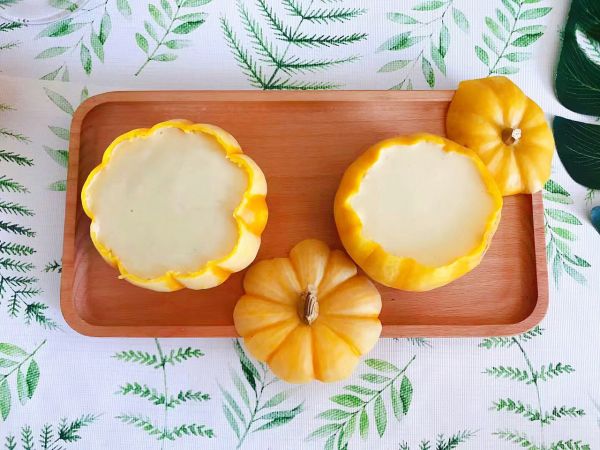 奶香金瓜燕麦糊