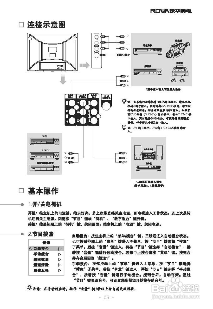 乐华25A2B彩电使用说明书