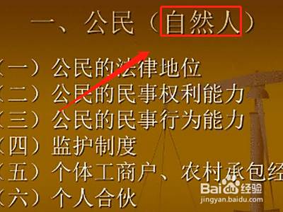 调整平等主体的自然人法人和非法人 百度经验