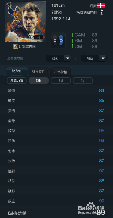 FIFA OL3阿贾克斯俱乐部球员推荐（下篇）