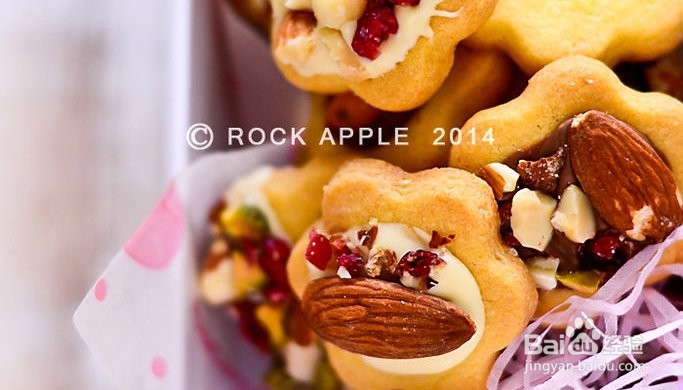 巧克力花儿饼干的做法