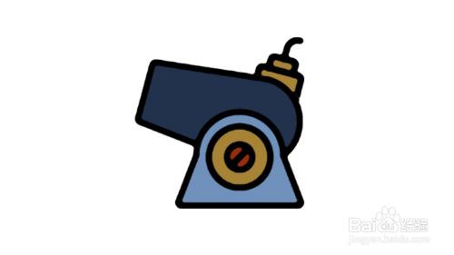 大炮怎么画才好看