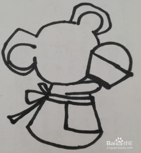 小老鼠的画法 小老鼠的简笔画