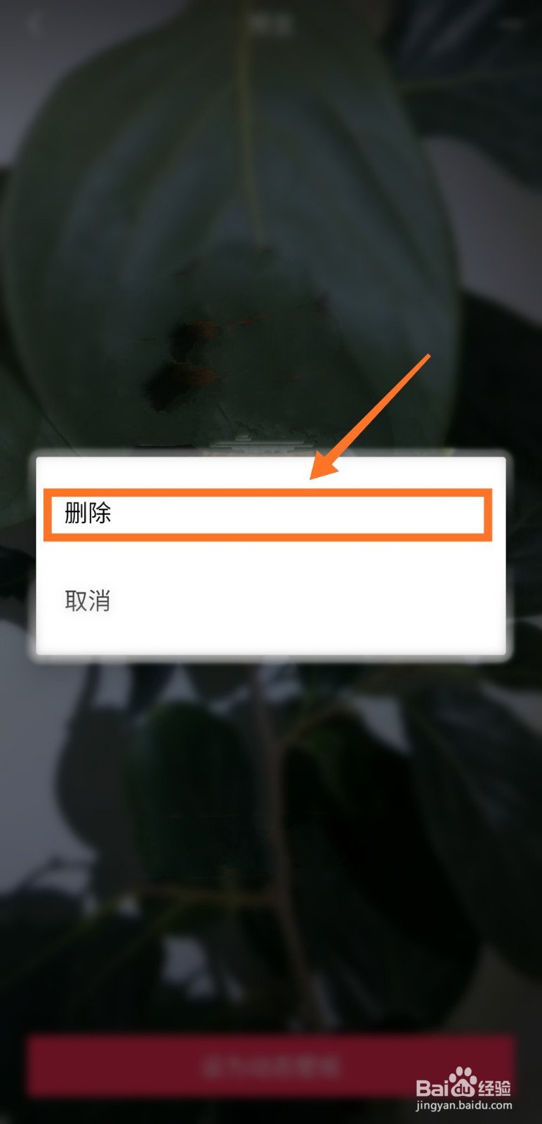 抖音如何删除动态壁纸
