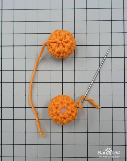 金鱼蛋袋的编织方法