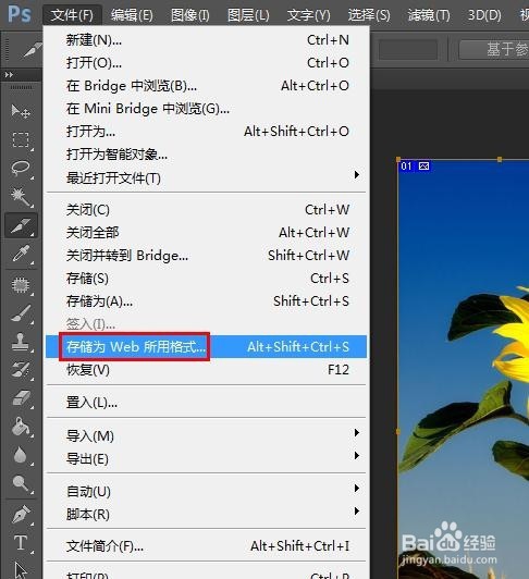 ps怎么把图片裁成两张
