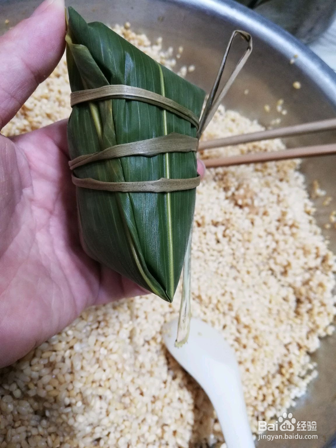 鲜肉粽的做法