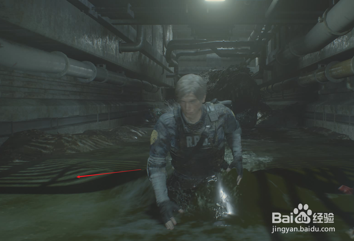 生化危机2重置版鳄鱼怎么躲