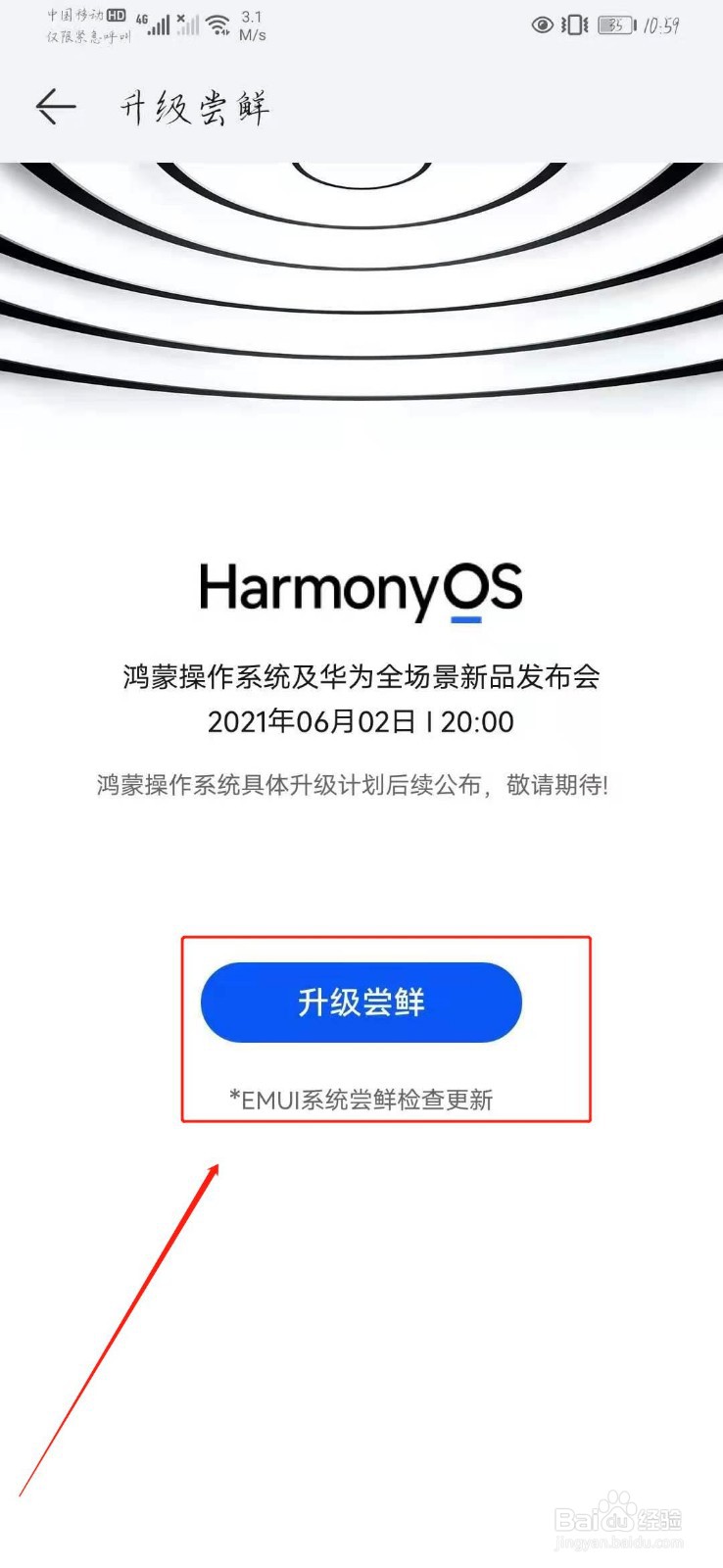 华为ｐ40在哪升级为鸿蒙系统2.0