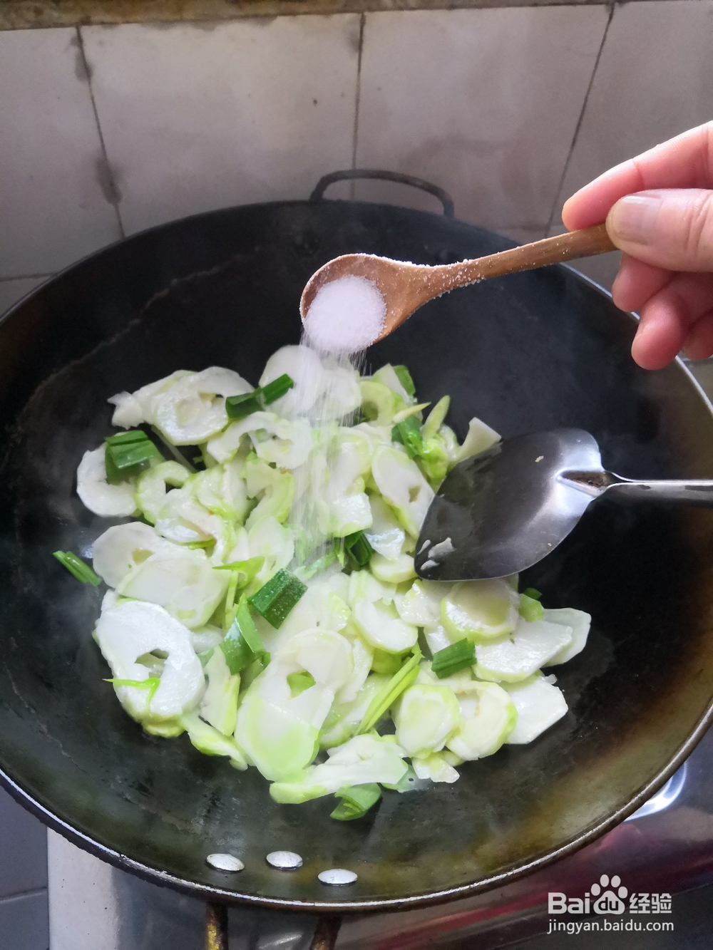 素炒香蒜儿菜的做法