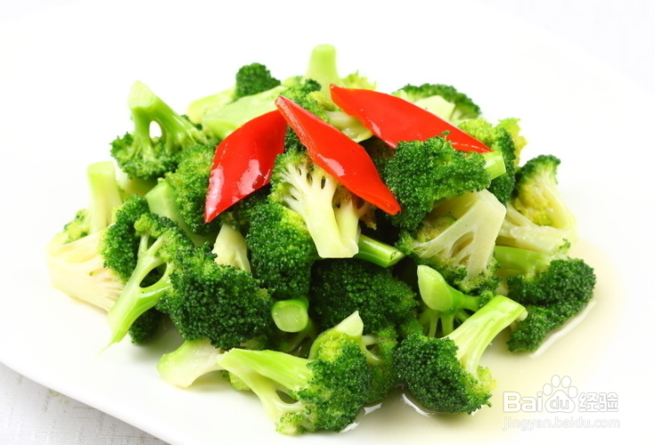 小炒西兰花的做法