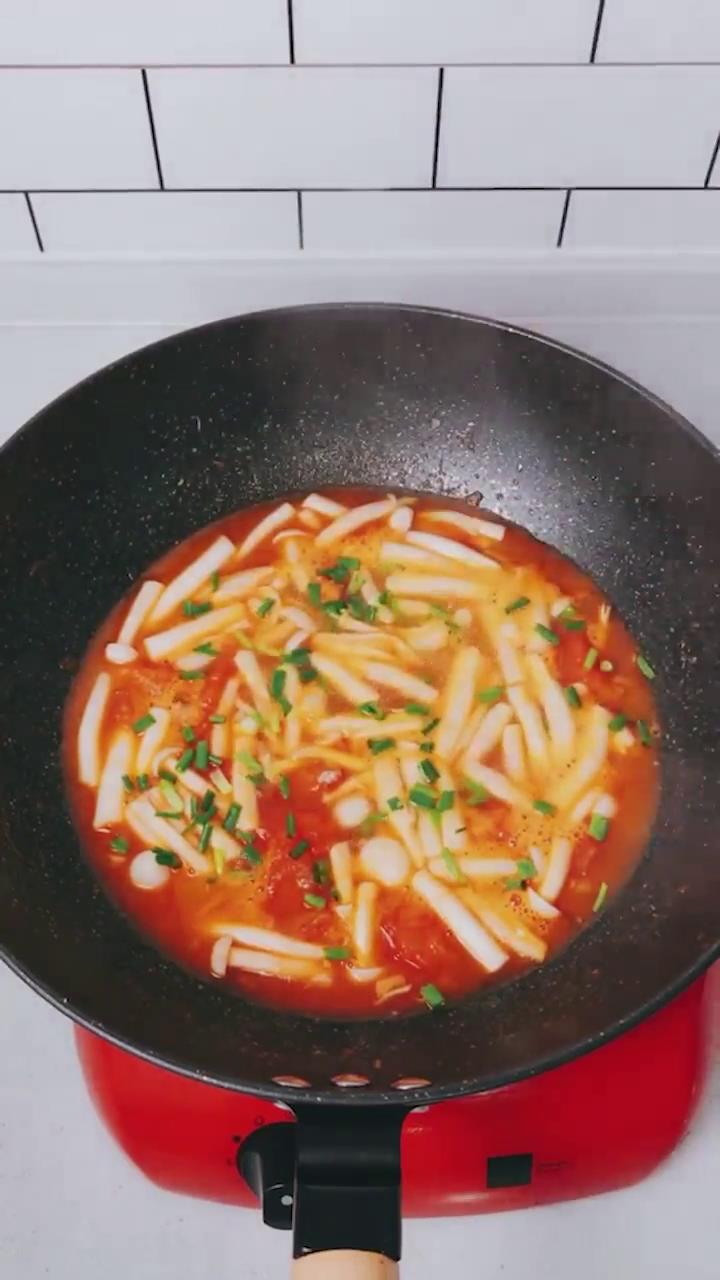 番茄海鲜菇怎么做