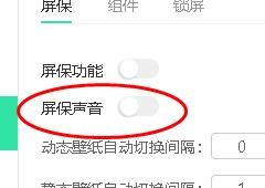 飞火壁纸中点屏保声音怎样关闭