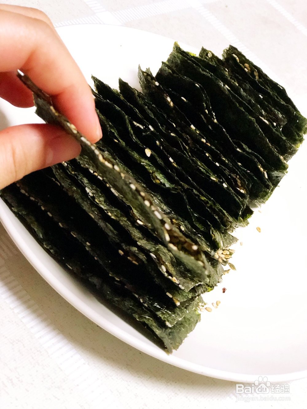 厨爸教你做芝麻海苔