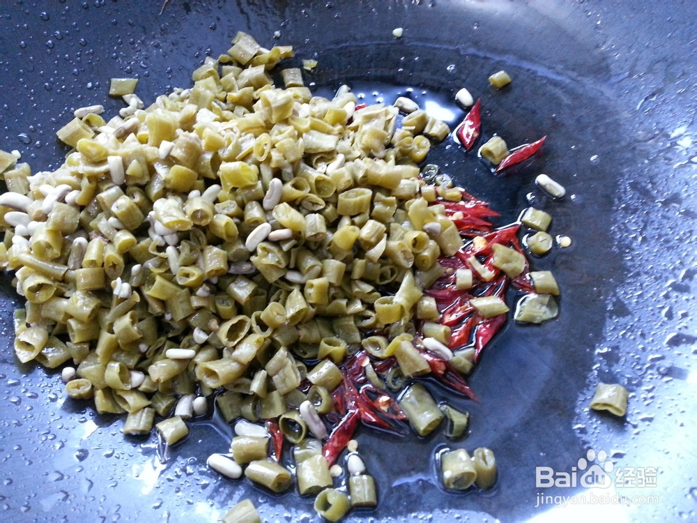 怎么做好吃的下饭菜酸豇豆