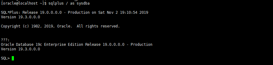 CentOS7使用yum安装Oracle19c