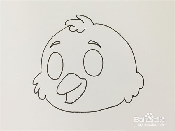 小鸟怎么画 儿童画