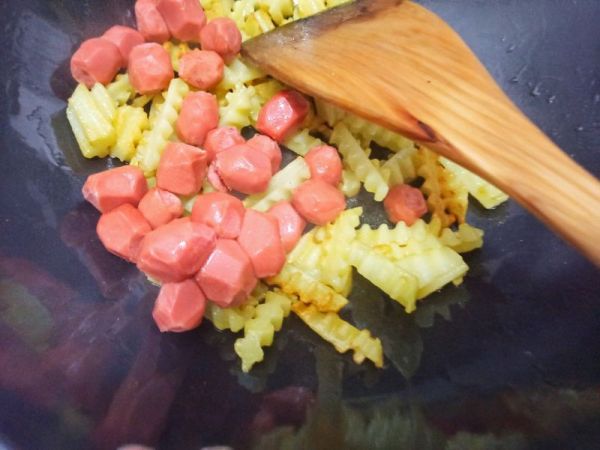 孜然土豆粒粒肠