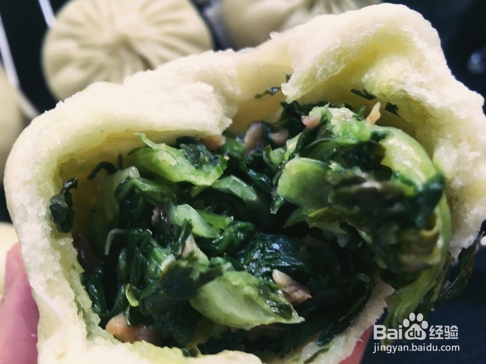 奶奶教你做青菜包