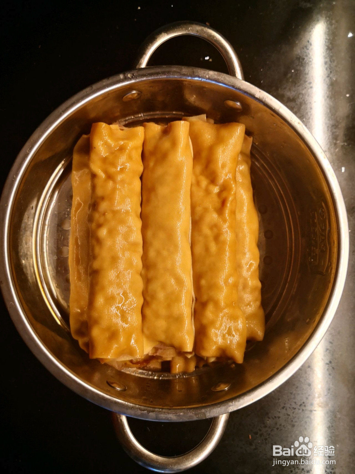 健康易做豆皮香肠的做法