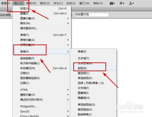 Dreamweaver CS6如何应用：[20]表单中使用按钮