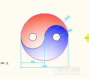 <b>AutoCAD教程：[1]渐变色使用方法，画出太极图</b>