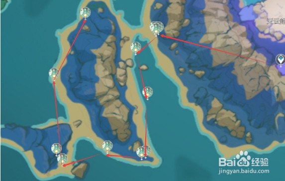 原神漂浮灵讨伐路线攻略