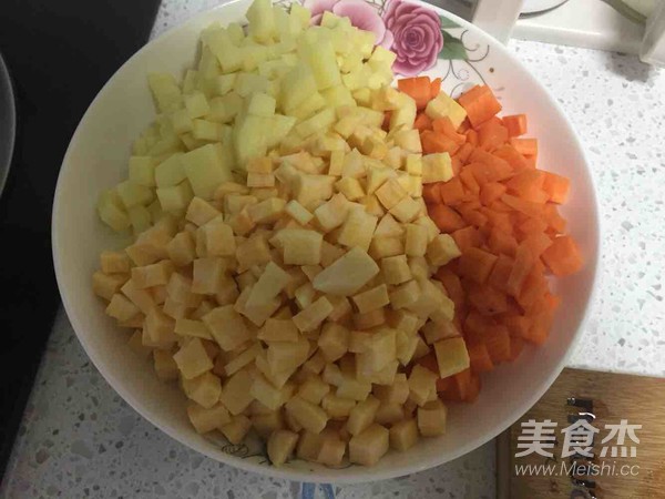 菠萝饭的家常做法