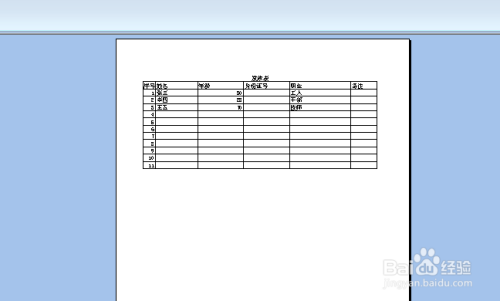 如何用Excel 97-2003 工作表制作简单表格