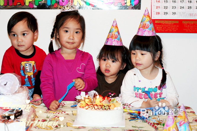 晴晴小公主四岁生日快乐(组图)