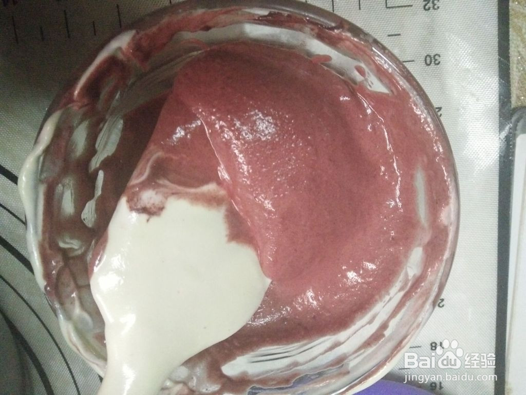 拉花轻乳酪蛋糕+的做法