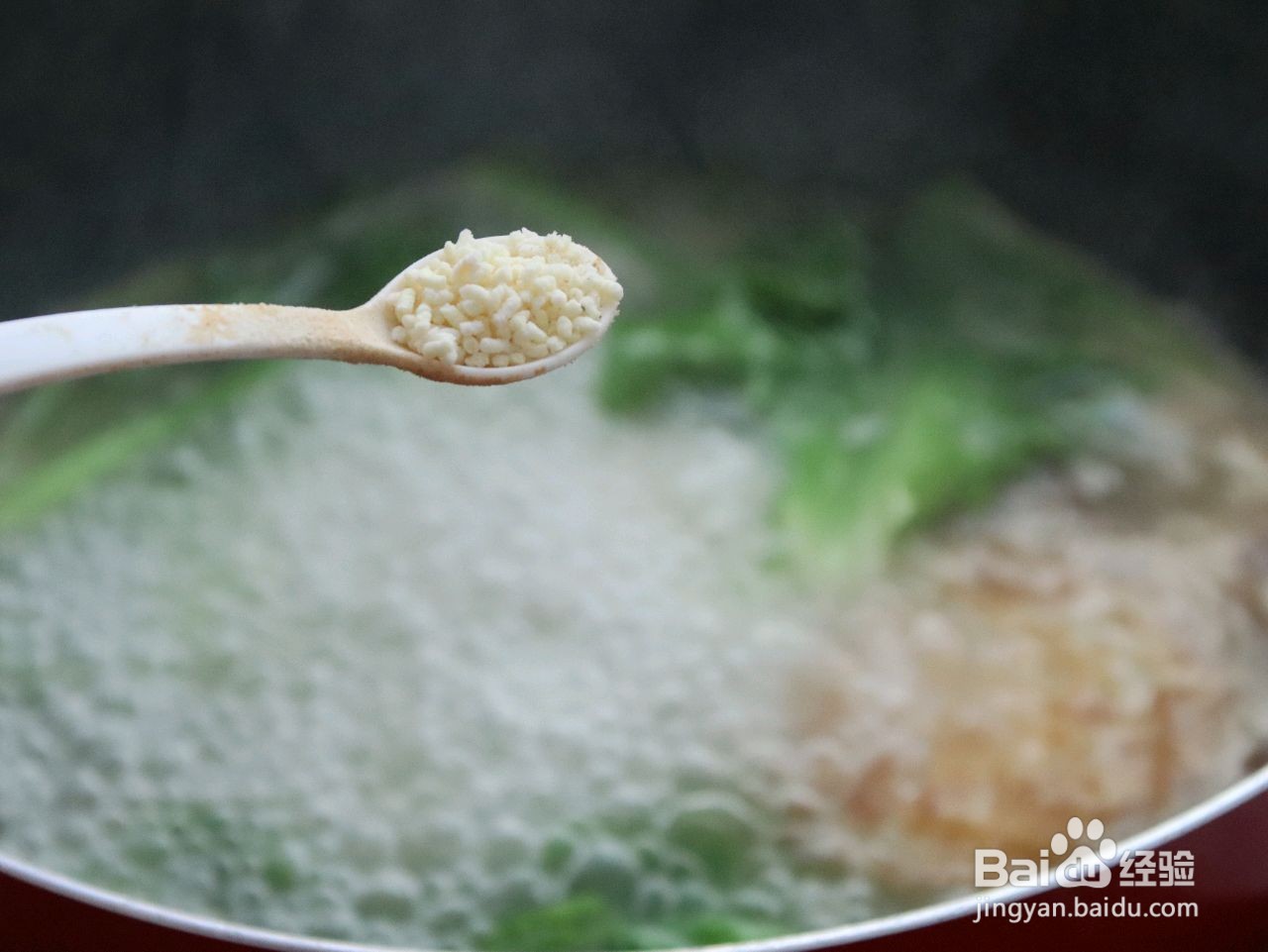 生菜煎蛋汤的做法