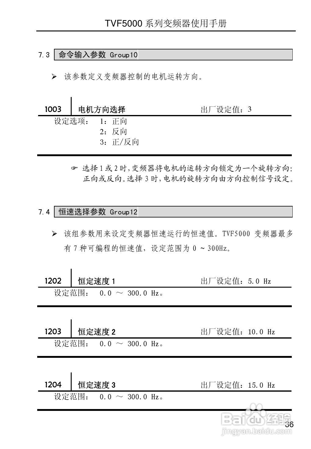 TVF5000系列变频调速器使用手册V2.2:[5]