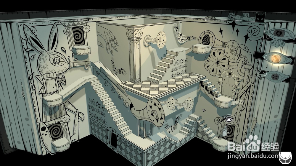 彩虹坠入第七章立体书屋通关攻略