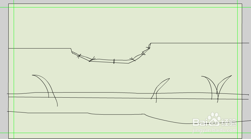 flash如何绘制一面破烂的墙壁