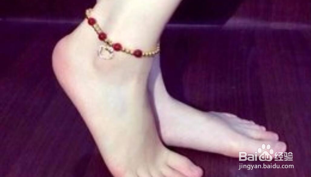 怎么拍脚链好看