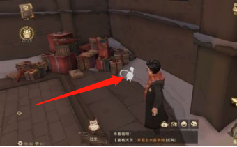 哈利波特魔法觉醒褐色帽子的雪人在哪