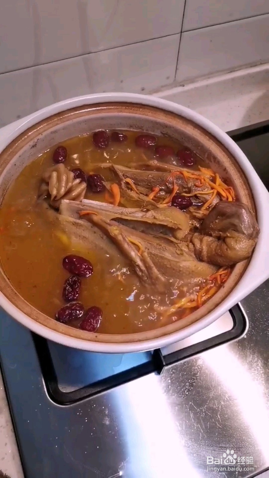 虫草老鸭煲怎么做