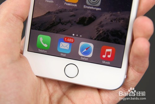 手机苹果home键的使用