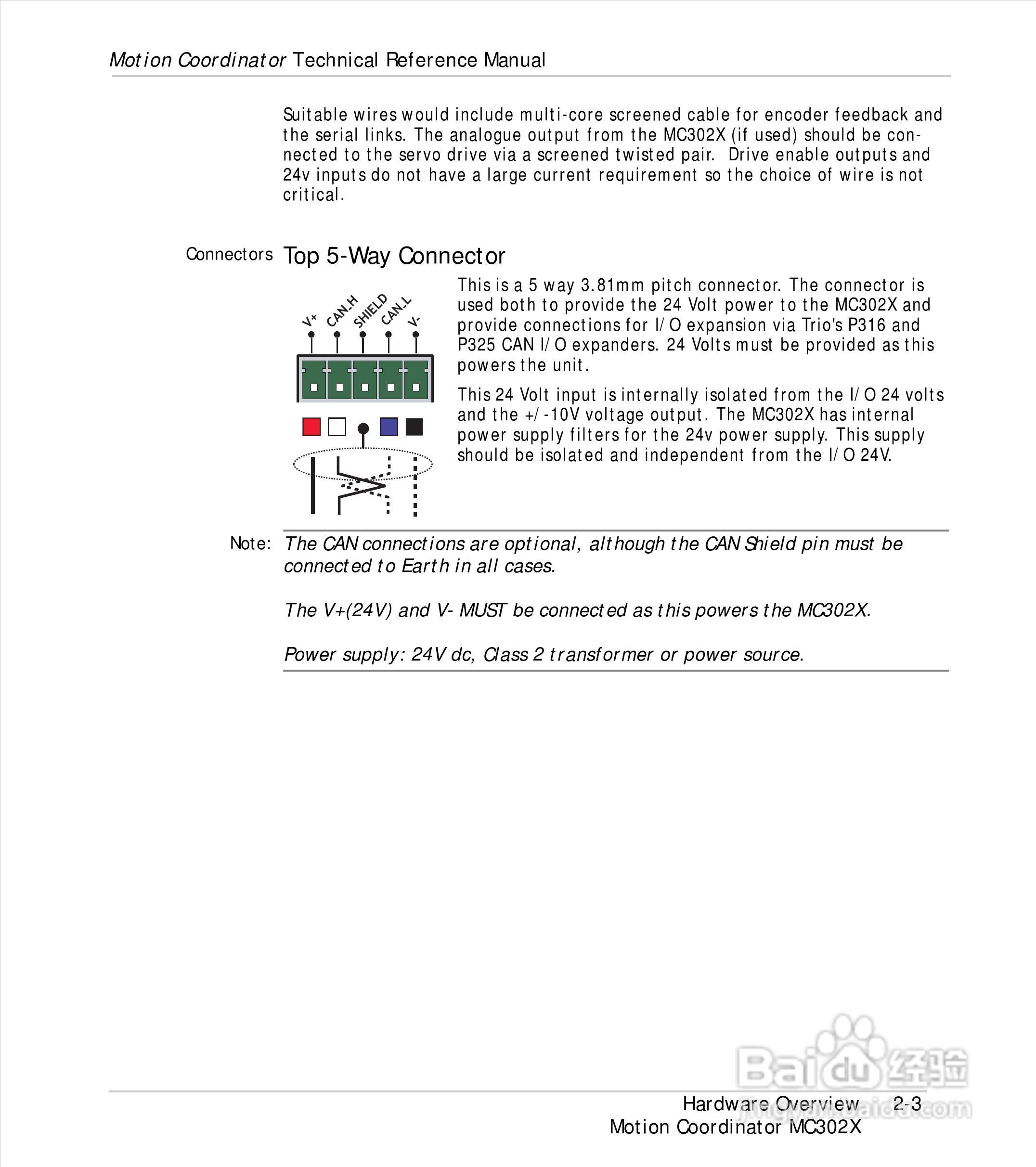 英国Trio运动控制器使用手册:[4]