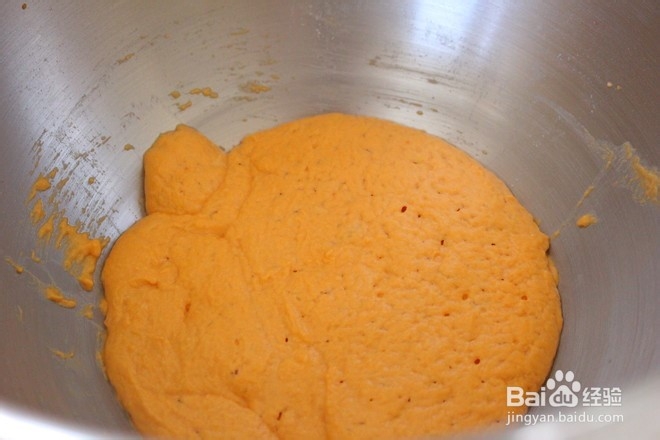 胡萝卜花朵面包的做法