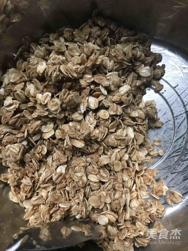 红糖燕麦饼干 无油少糖版