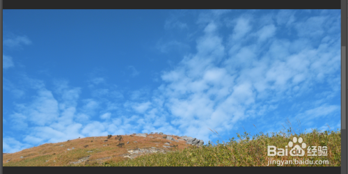 PHOTOSHOP小技巧 - 利用色彩原理瞬间把天空变蓝