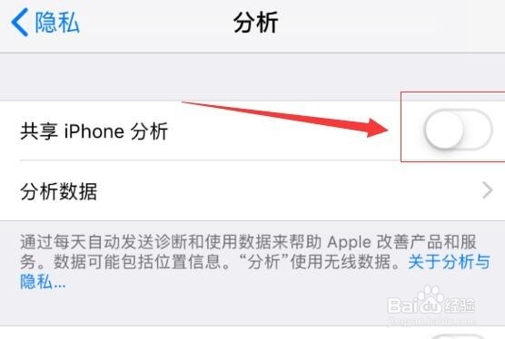 苹果手机(iPhone)如何关闭共享iPhone分析