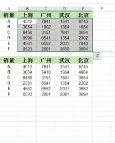 Excel如何快速核对两表数据